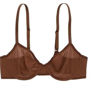 Aerie Mesh Unlined Bra Smoothez By Aerie